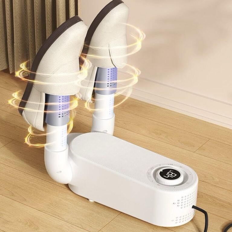 Sèche-chaussures intelligent à air chaud – Antibactérien et désodorisant
