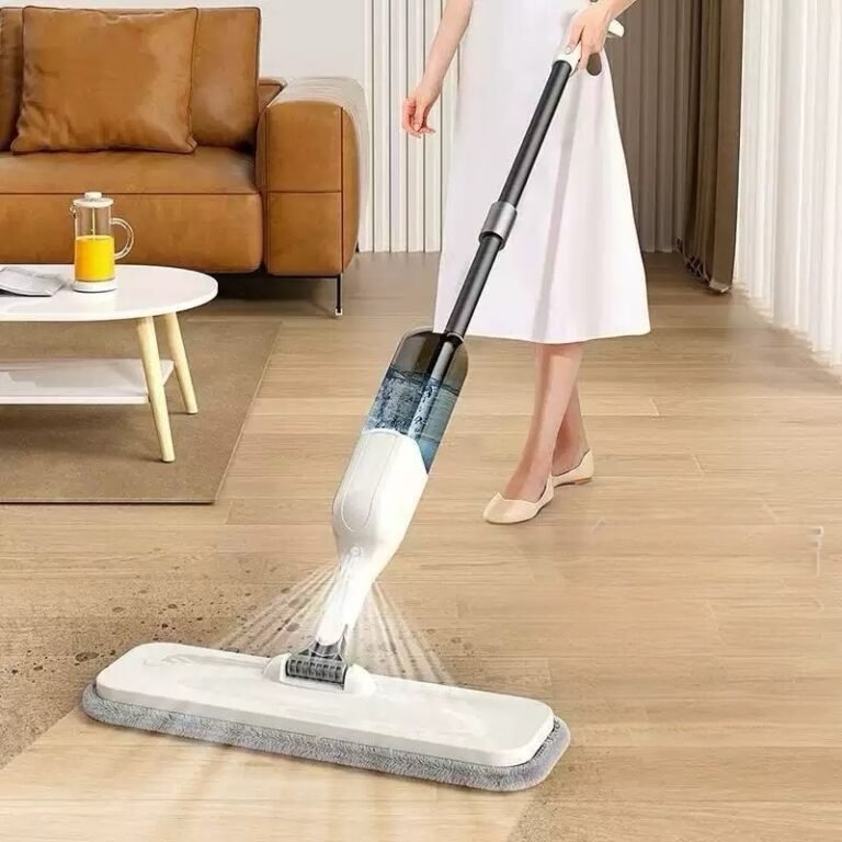 Serpillière Pulvérisante 360° – Balai Spray à Réservoir Intégré pour Nettoyage Sols Facile et Rapide